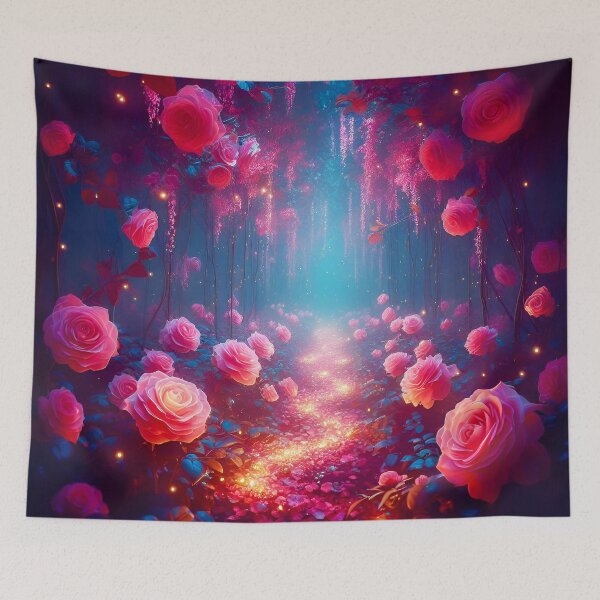 Item preview, Enchanted mystical forest landscape designed and sold by SideKickCreates.