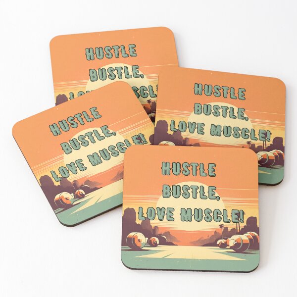 Item preview, Hustle Bustle Love Muscle designed and sold by NaMieSz.