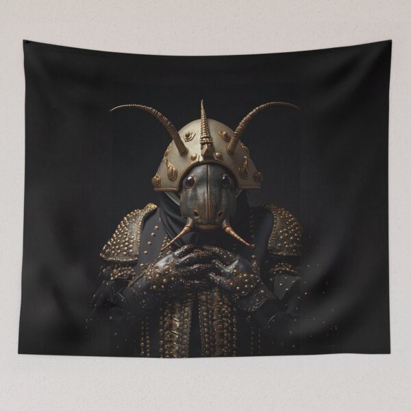 Item preview, Majestic Rhinoceros Beetle in Regal Armor designed and sold by Sillytoe.