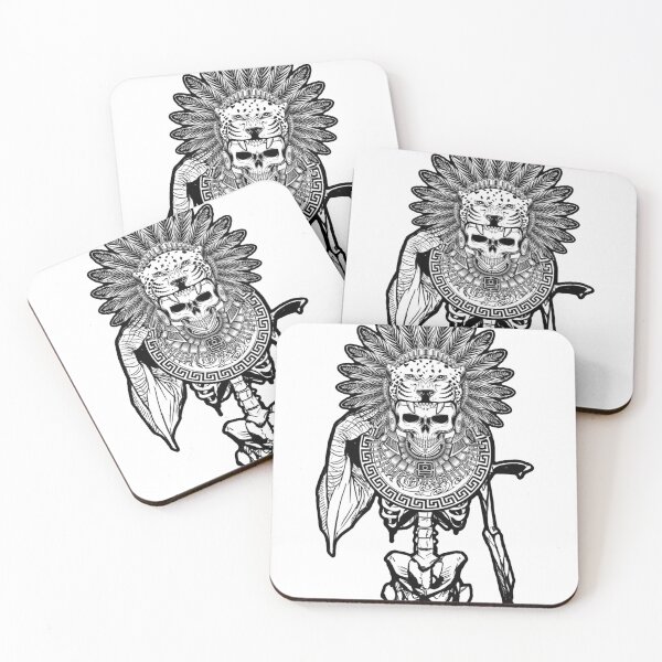 Item preview, Native Skeleton Warrior designed and sold by Brennen805.