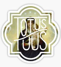 Totus Tuus Marian Seal - Mary Mother of God Sticker