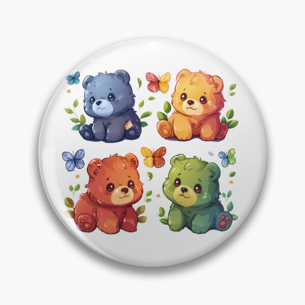 Item preview, Rainbow cute bear, Bear custom. designed and sold by CHOKCHAIVONGDEE.