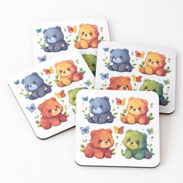 Item preview, Rainbow cute bear, Bear custom. designed and sold by CHOKCHAIVONGDEE.