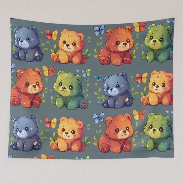 Item preview, Rainbow cute bear, Bear custom. designed and sold by CHOKCHAIVONGDEE.
