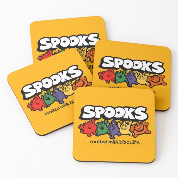 Item preview, Spooks Biscuits 1970s designed and sold by Hackers.