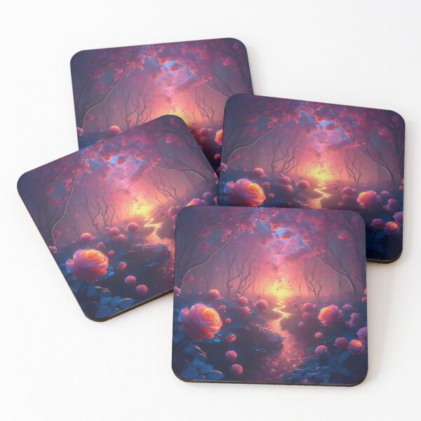 Item preview, Enchanted mystical forest landscape designed and sold by SideKickCreates.