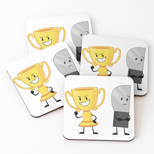 Item preview, Trophy and Knife (Inanimate Insainty) Stickers and More designed and sold by PaptrishA.