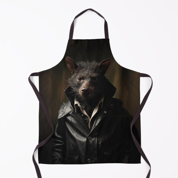 Item preview, Tasmanian Devil in Black Leather designed and sold by Sillytoe.