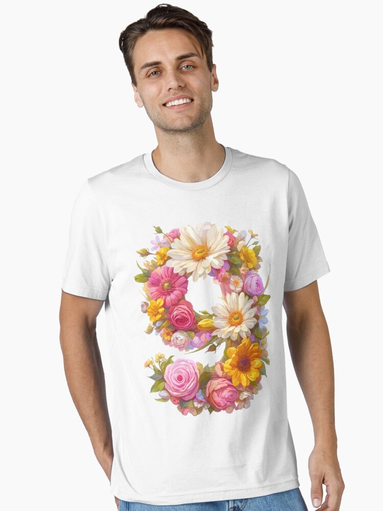 トップス Number(N)ine flower design T-shirt Flower Number Nine