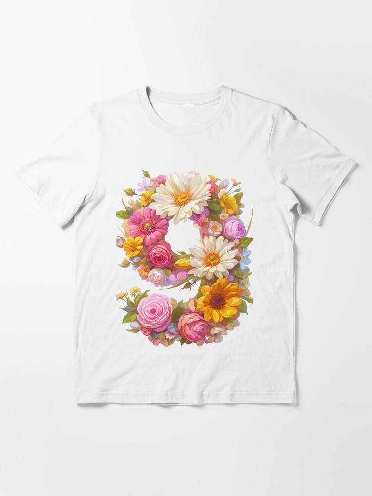 トップス Number(N)ine flower design T-shirt Flower Number Nine