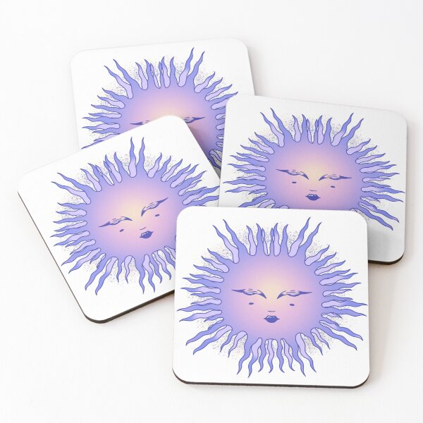 Item preview, Dreamy sun face pastel designed and sold by maadkiddo.