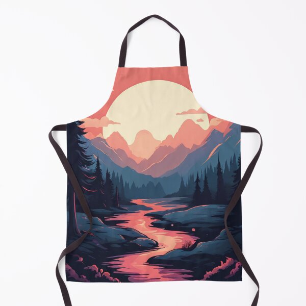 Item preview, Dreamy Retro Landscapes designed and sold by susshop214.
