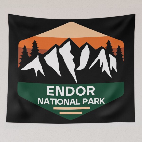 Item preview, Endor National Park designed and sold by Nature-Book.