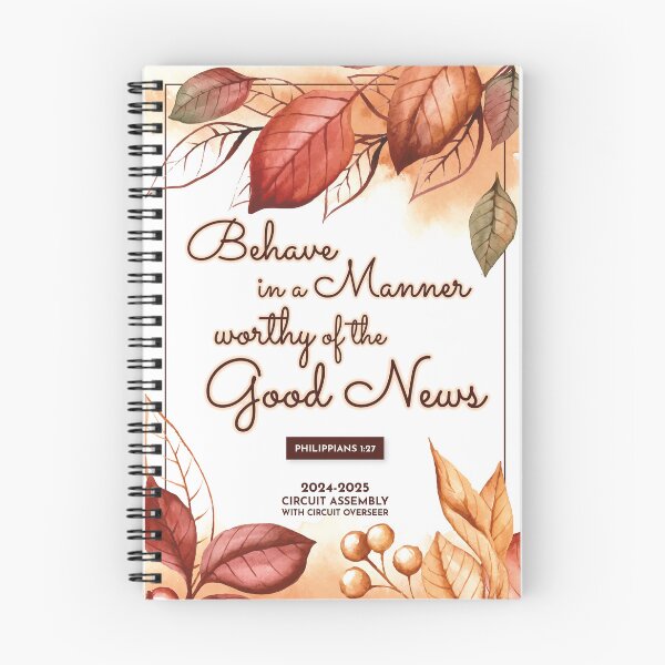 Item preview, Assembly 2024-2025 - JW - Behave in a Manner Worthy of the Good News designed and sold by LiliGalerie.