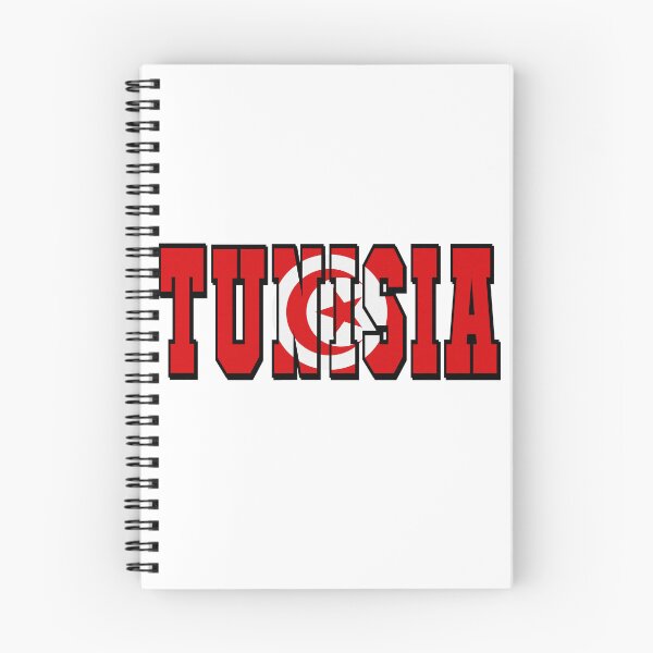 Item preview, Tunisia Country Flag Typography designed and sold by TravelWish.