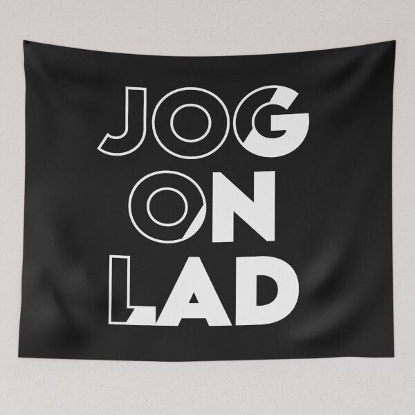 Item preview, Jog on Lad Scouse slogan design designed and sold by Shelmodine79.