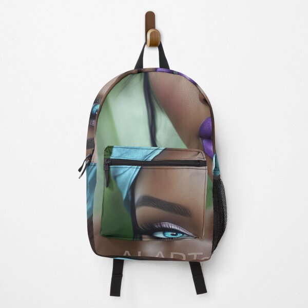 Item preview, Glamorous Portrait with Blue Eyes designed and sold by AI-ARTeria.