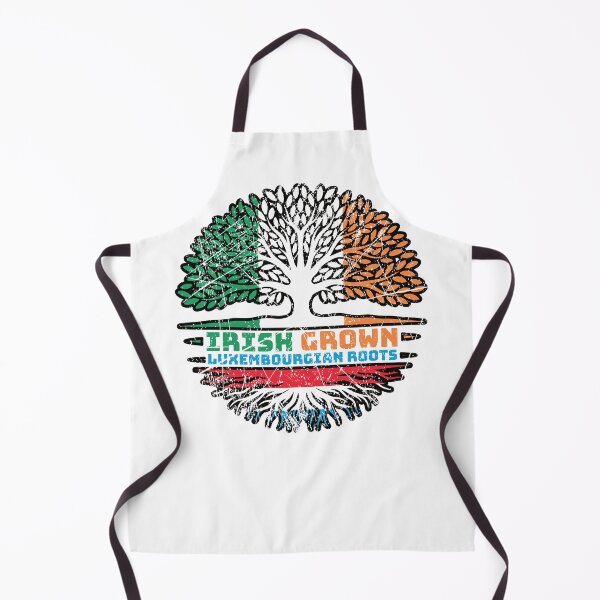 Item preview, Luxembourg Luxembourgian Irish Ireland Tree Roots Flag designed and sold by FlagX.