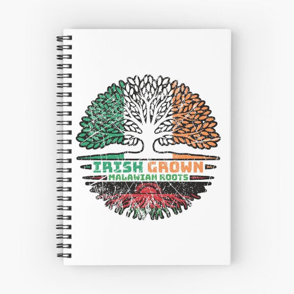 Item preview, Malawi Malawian Irish Ireland Tree Roots Flag designed and sold by FlagX.