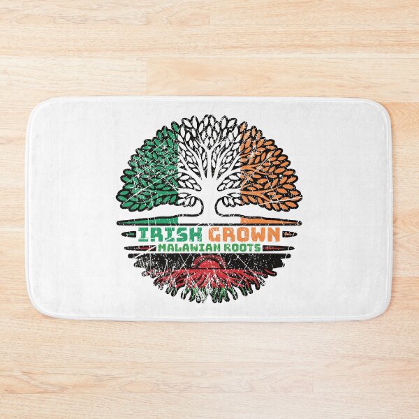 Item preview, Malawi Malawian Irish Ireland Tree Roots Flag designed and sold by FlagX.