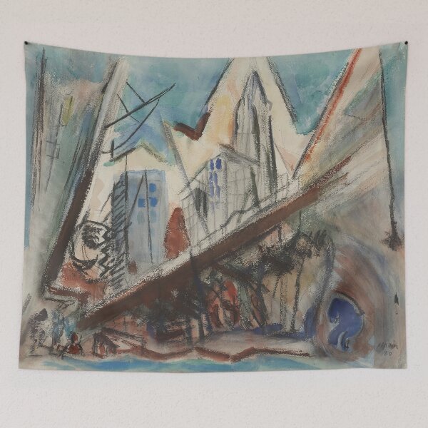 Item preview, John Marin, 1870-1953 Usa, John Marin Abstract art designed and sold by J-Oua.