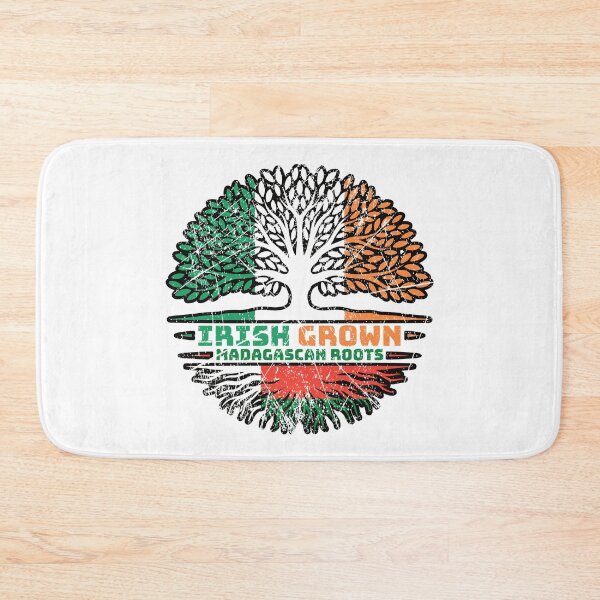 Item preview, Madagascar Madagascan Irish Ireland Tree Roots Flag designed and sold by FlagX.