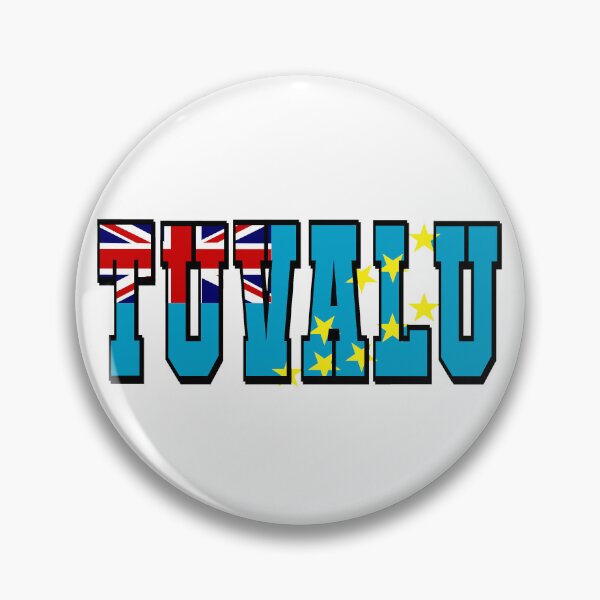 Item preview, Tuvalu Country Flag Typography designed and sold by TravelWish.