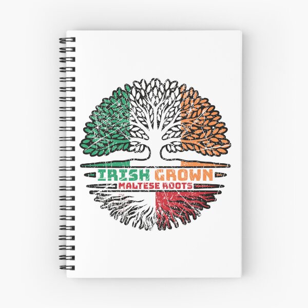 Item preview, Malta Maltese Irish Ireland Tree Roots Flag designed and sold by FlagX.