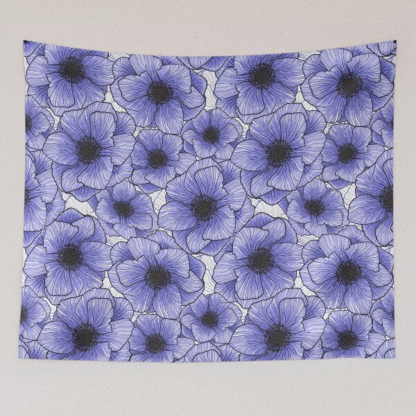 Item preview, Blue anemones designed and sold by OtterFactory.
