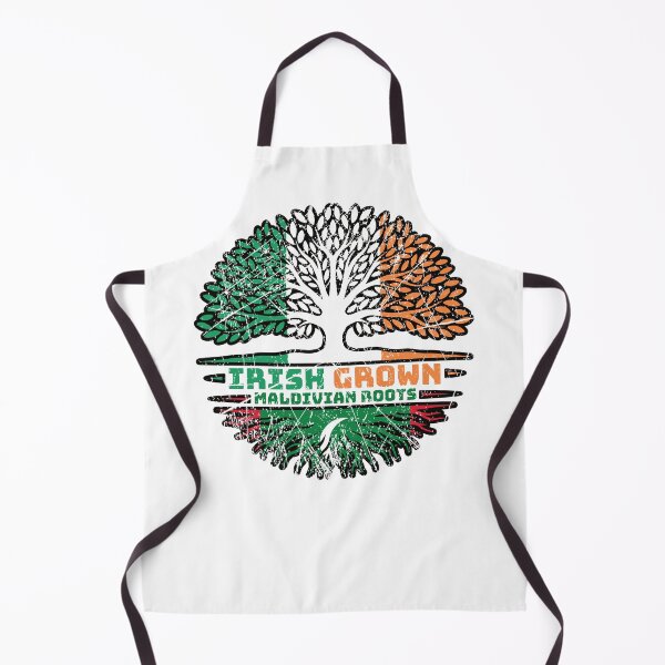 Item preview, Maldives Maldivian Irish Ireland Tree Roots Flag designed and sold by FlagX.
