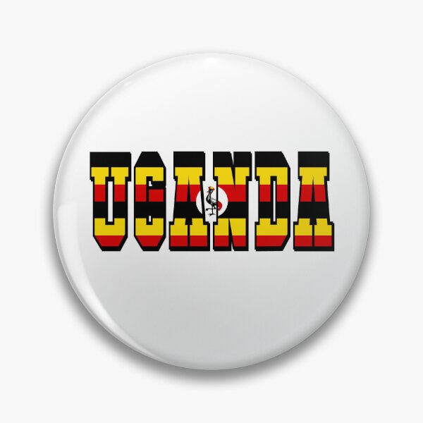 Item preview, Uganda Country Flag Typography designed and sold by TravelWish.