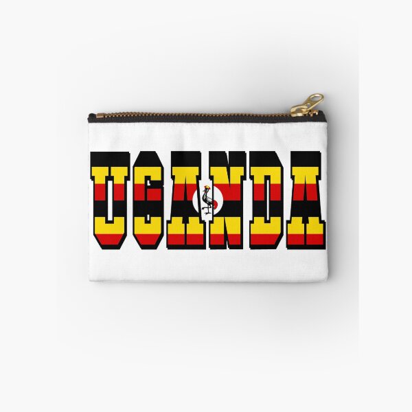 Item preview, Uganda Country Flag Typography designed and sold by TravelWish.