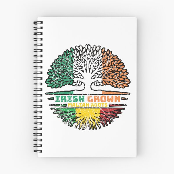 Item preview, Mali Malian Irish Ireland Tree Roots Flag designed and sold by FlagX.