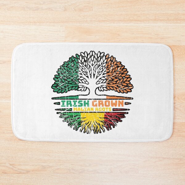 Item preview, Mali Malian Irish Ireland Tree Roots Flag designed and sold by FlagX.