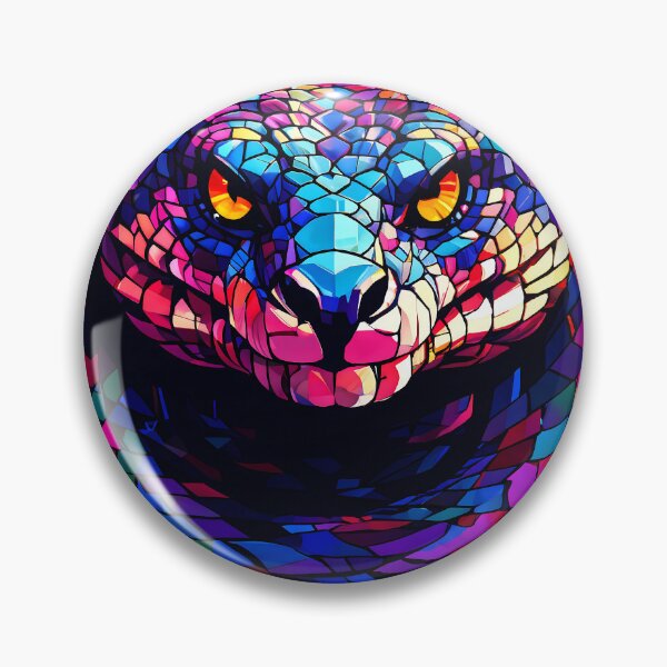 Item preview, WPAP inspired portrait of a Snake designed and sold by Petalandfur.