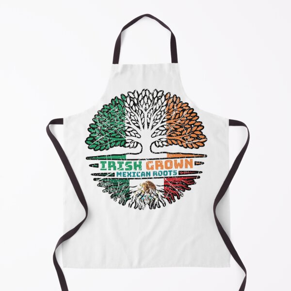 Item preview, Mexico Mexican Irish Ireland Tree Roots Flag designed and sold by FlagX.