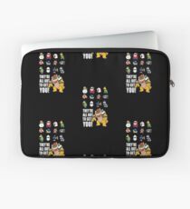 "They're All Out To Get You!" Mario Characters Design Laptop Sleeve