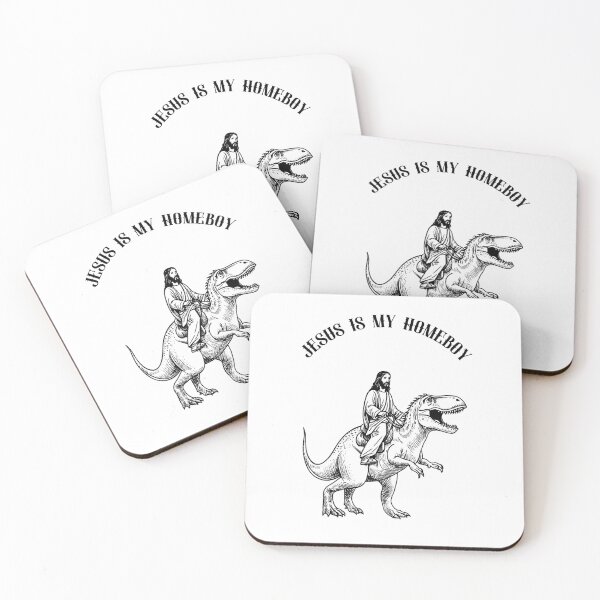 Item preview, Dinosaur Jesus - Jesus is My Homeboy designed and sold by GorinART.