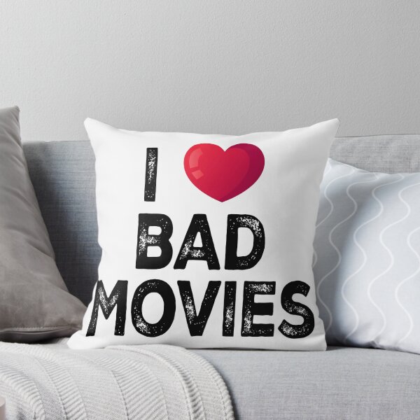 Item preview, I Love Bad Movies designed and sold by Angry Swan Designs.