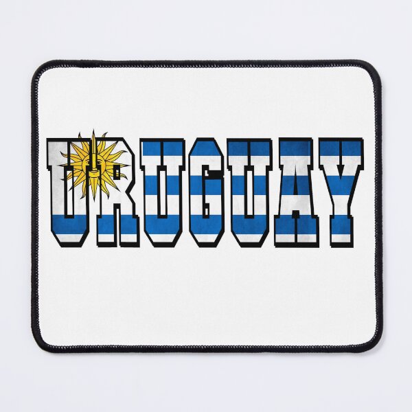 Item preview, Tipografía de la bandera del país de Uruguay designed and sold by TravelWish.