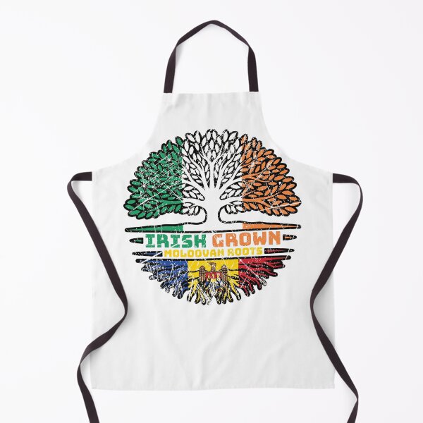 Item preview, Moldova Moldovan Irish Ireland Tree Roots Flag designed and sold by FlagX.