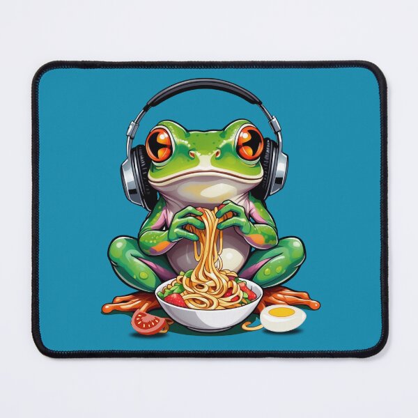 Artikelvorschau, Mukbang und Music Frog entworfen und verkauft von OurGirlGertie.