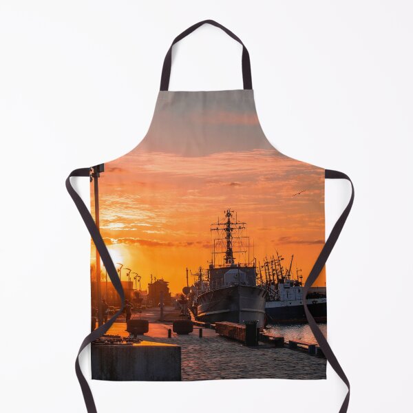 Item preview, Sunset at the harbot designed and sold by LiguxKon.