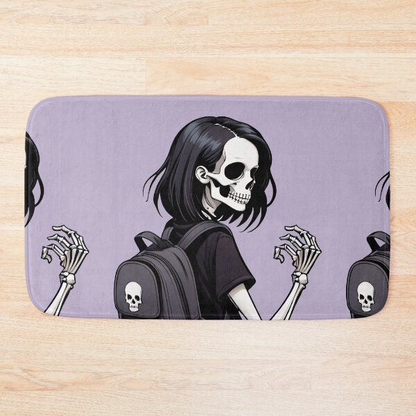 Item preview, Skeleton Student Girl With Backpack designed and sold by MadnessEnvelope.
