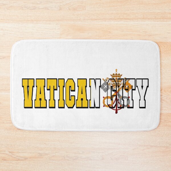 Item preview, Vatican City Country Flag Typography designed and sold by TravelWish.