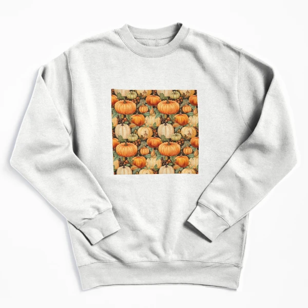 Spooky Pumpkin Designs for Halloween — Pullover Sweatshirt by BiMood