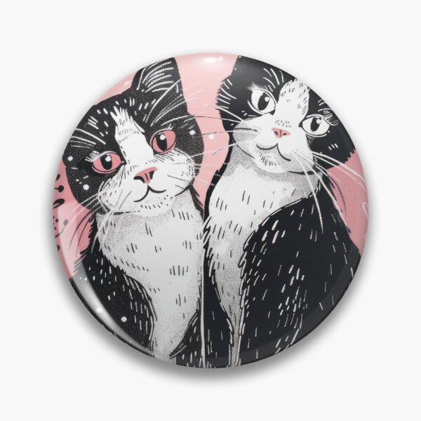 Item preview, The Lovers Tarot Card with Cute Cats designed and sold by GulDesignCo.