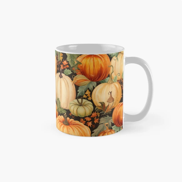 Spooky Pumpkin Designs for Halloween — Classic Mug by BiMood