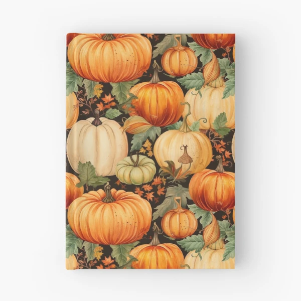 Spooky Pumpkin Designs for Halloween — Spiral Notebook by BiMood