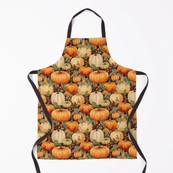 Spooky Pumpkin Designs for Halloween — Apron by BiMood